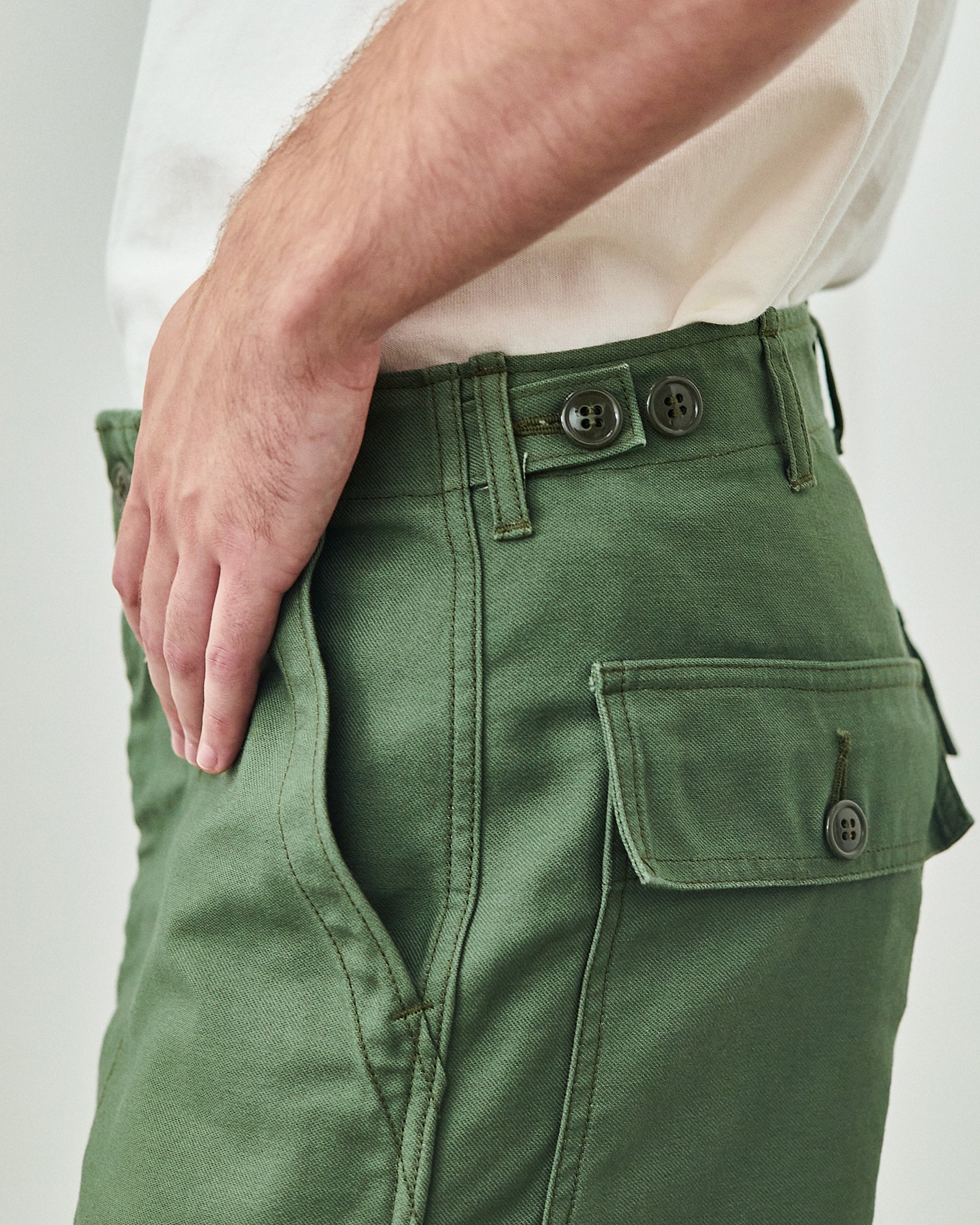 1961 Utility Trousers VTG Sateen