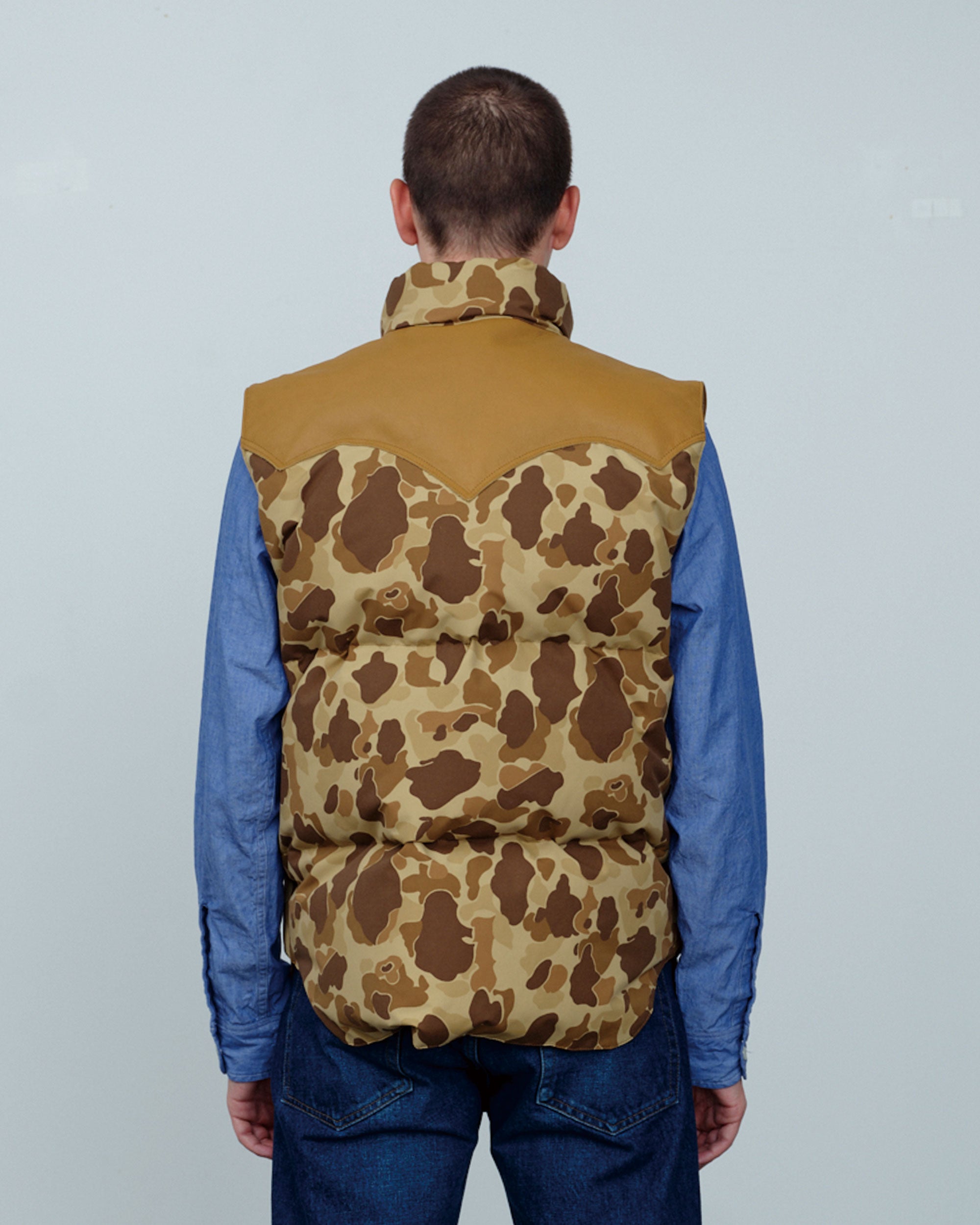 Down Vest Hunter Camo