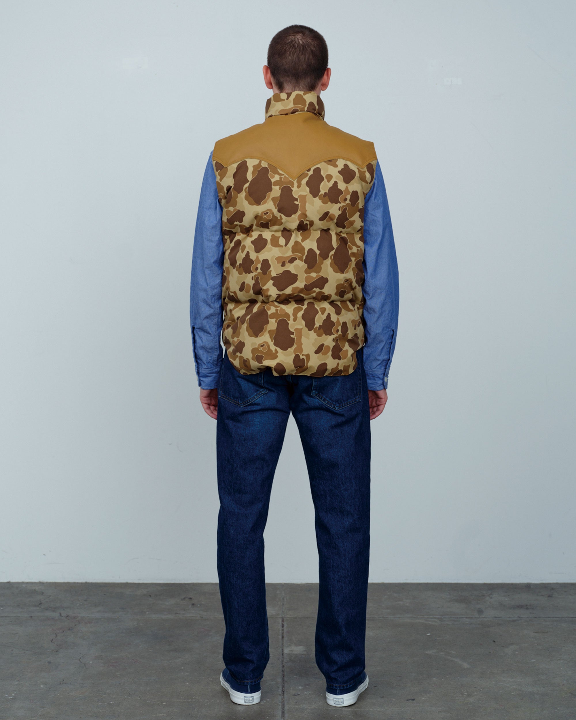 Down Vest Hunter Camo