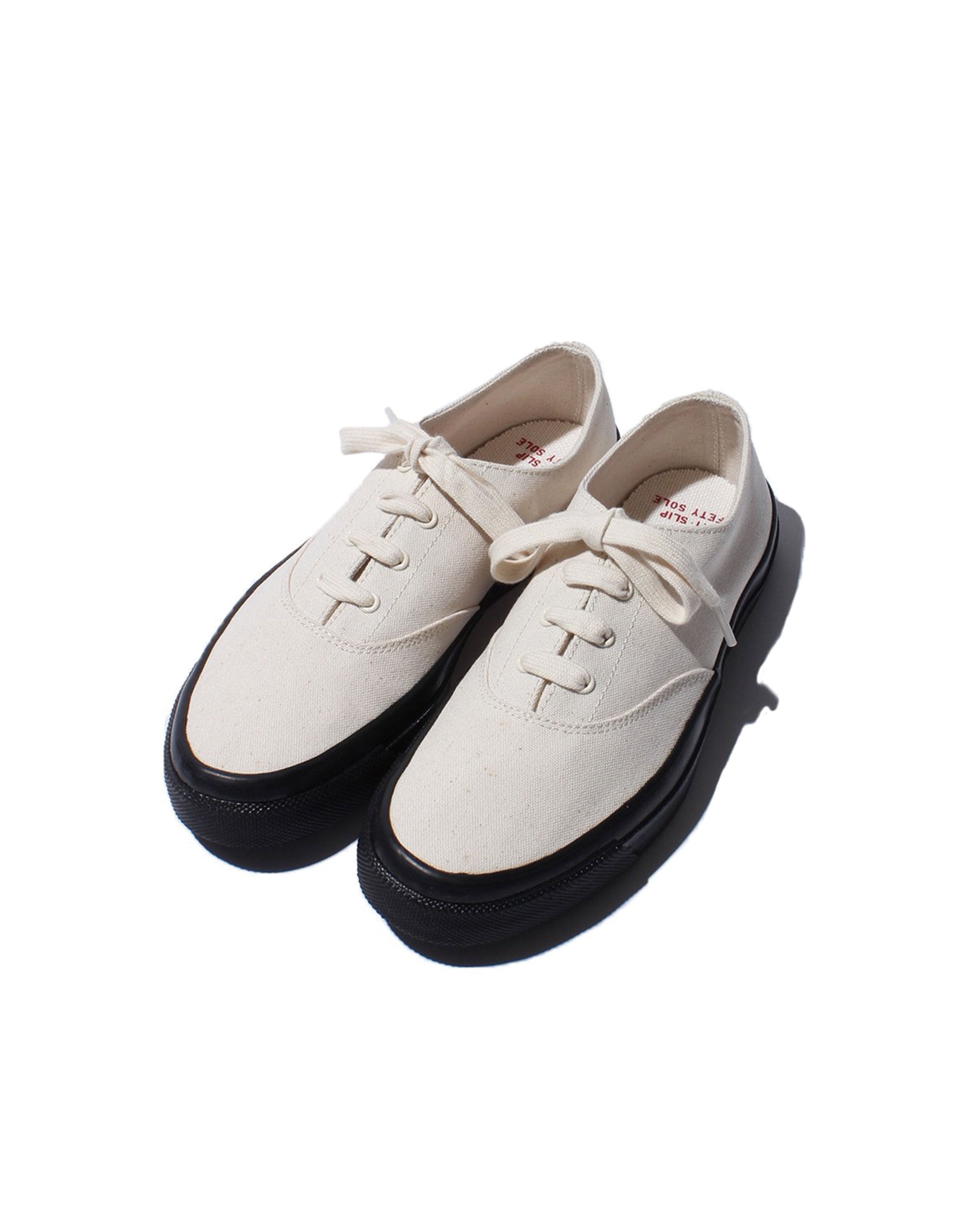 WAKOUWA CANVAS OX LOW BLACK SOLE