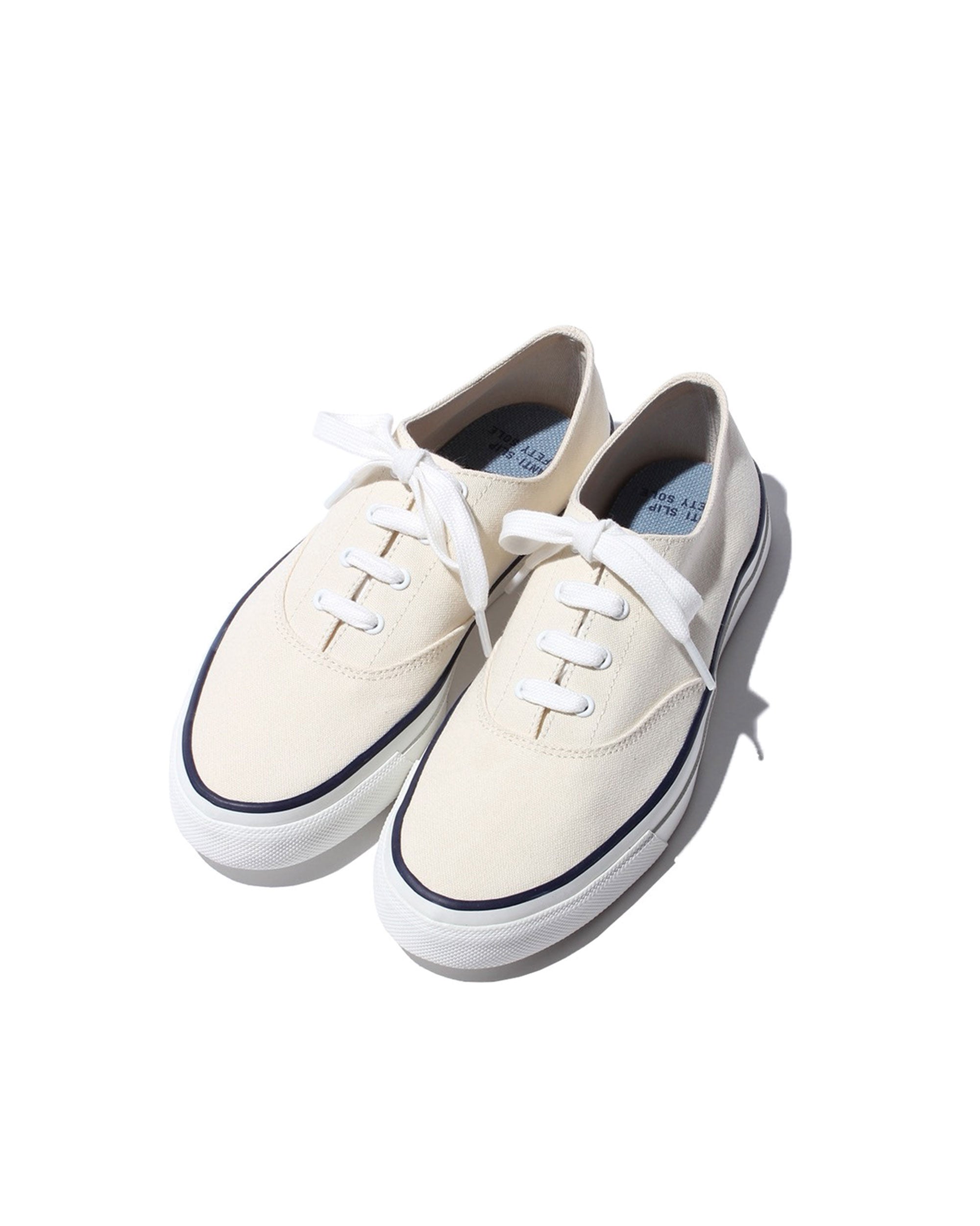 WAKOUWA CANVAS OX LOW WHITE SOLE